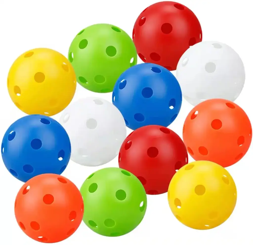 12 Pack Practice Golf Balls Plastic or Colored Golf Balls 6Pack Mini Golf Balls,Hollow — Orange