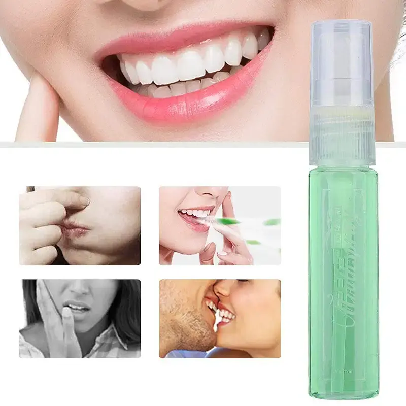 12ML Mouth Spray Breath Freshener Spray Advanced Dry Mouth Relief Oral Spray - Sugar Free — Spray