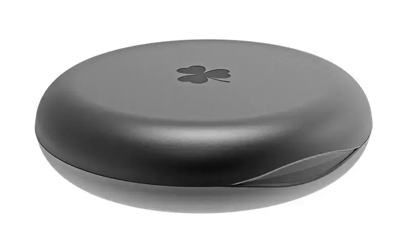 (2 Pack) Retainer Case,Solid Orthodontic Retainer Case-Black — pack of 2