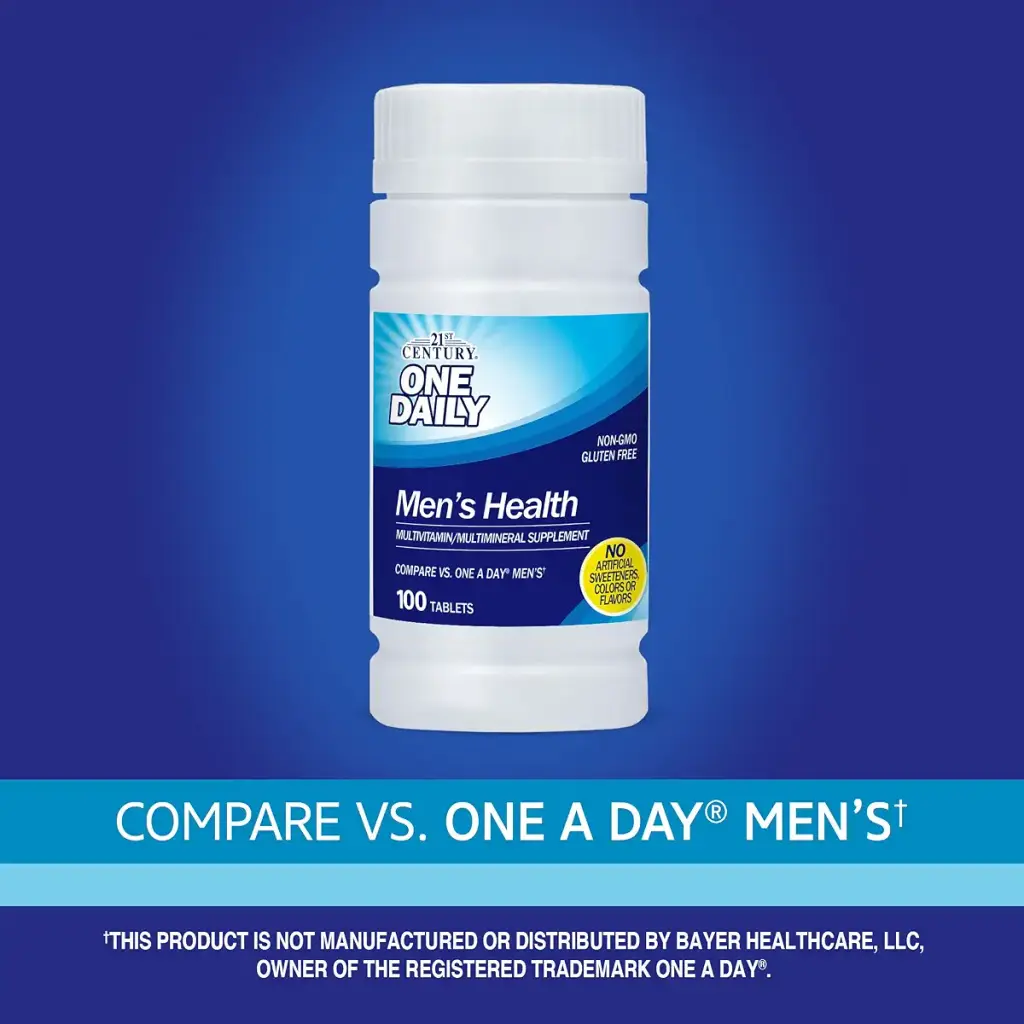 21st Century One Daily Men's Health 100 Tablets — Tablets