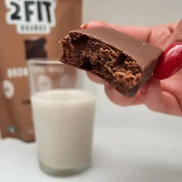 2FIT BRANDS Keto Brownie Bites, Vegan Chocolate Chip Fudge Brownies, Low Carb, Low Sugar — 2FIT BRANDS