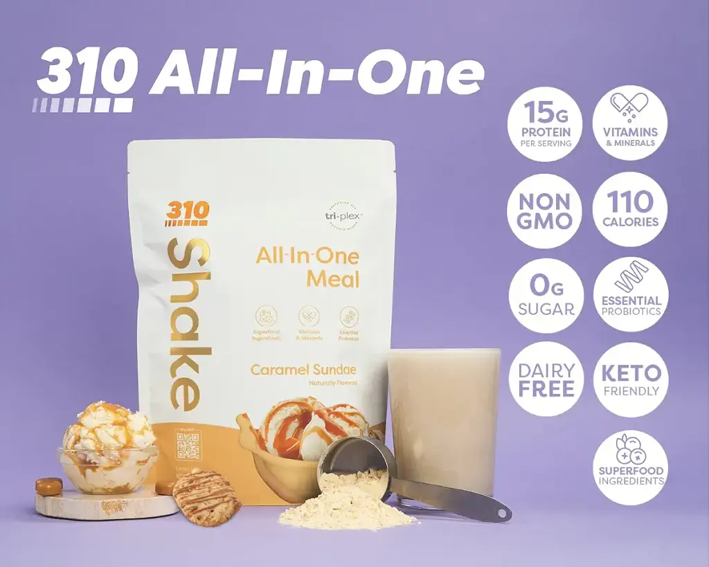 310 Nutrition All-In-One Meal Replacement Shake Starter Kit - Fiber Rich Vegan Superfood — Sports Nutrition