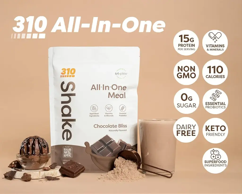 310 Nutrition All-In-One Meal Replacement Shake Starter Kit - Fiber Rich Vegan Superfood — Sports Nutrition