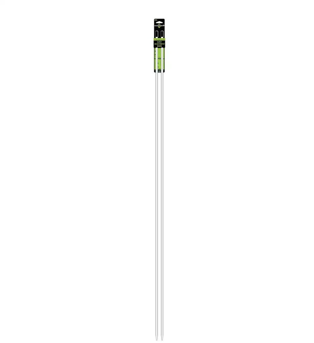 A Swing Alignment Rods 2-Pack by David Leadbetter (MoRodz) White — MVP Sport