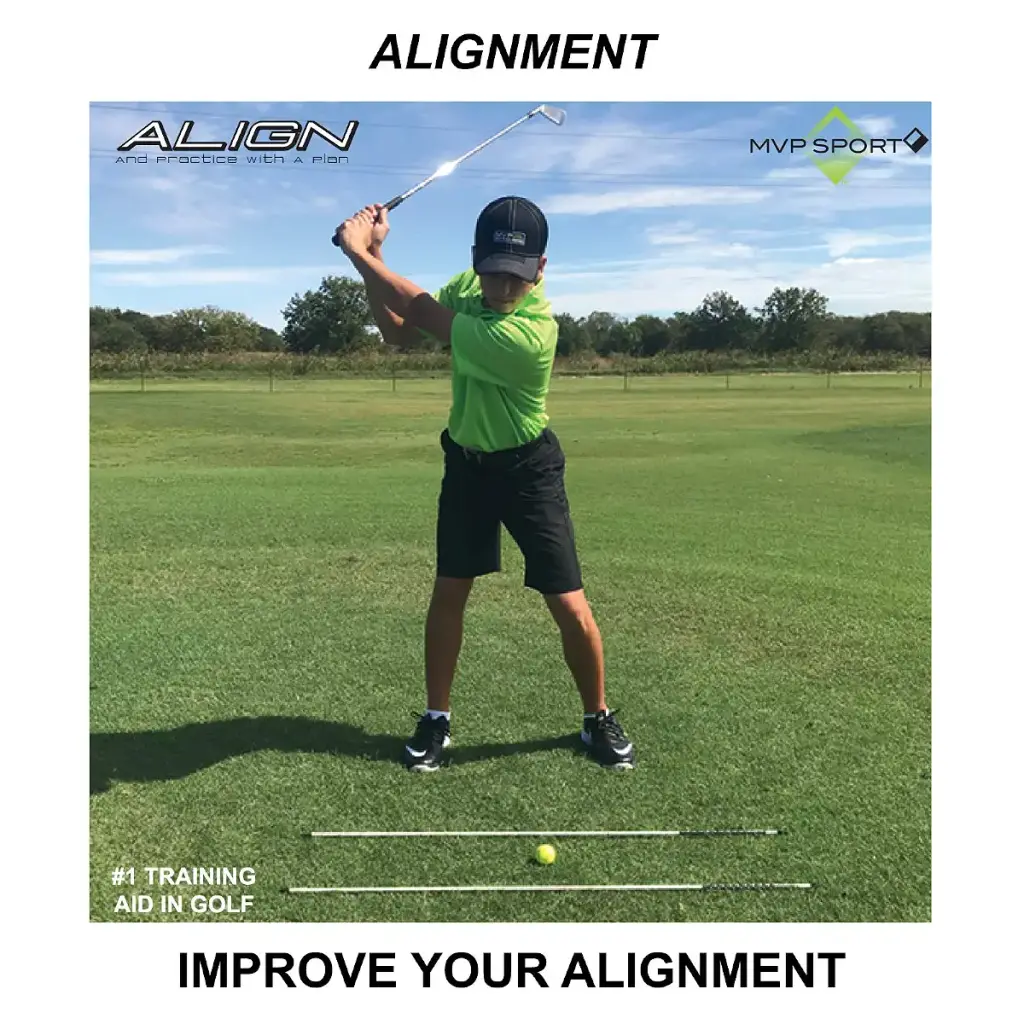 A Swing Alignment Rods 2-Pack by David Leadbetter (MoRodz) White — Golf