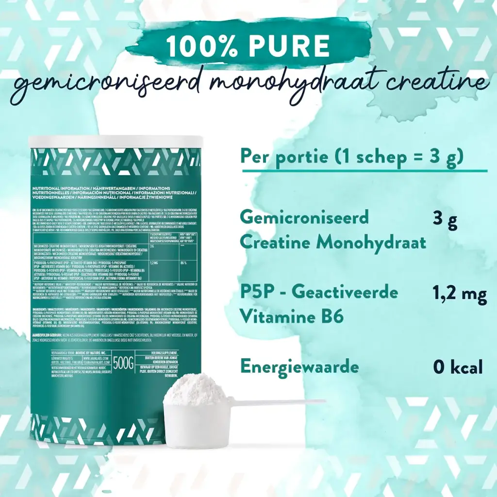 AAVALABS Micronized Creatine Monohydrate Powder 500g 200 Mesh 166 Servings Powder for — Sports Nutrition