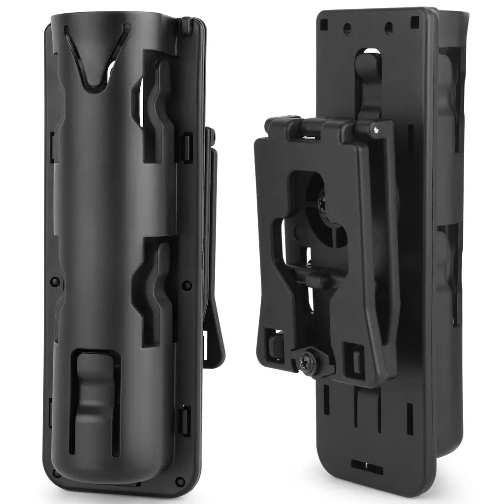 aikeec Baton Holder 360 Degree Rotating Telescopic Baton Pouch, Expandable Baton Holsters,Baton Holder for Duty Belt