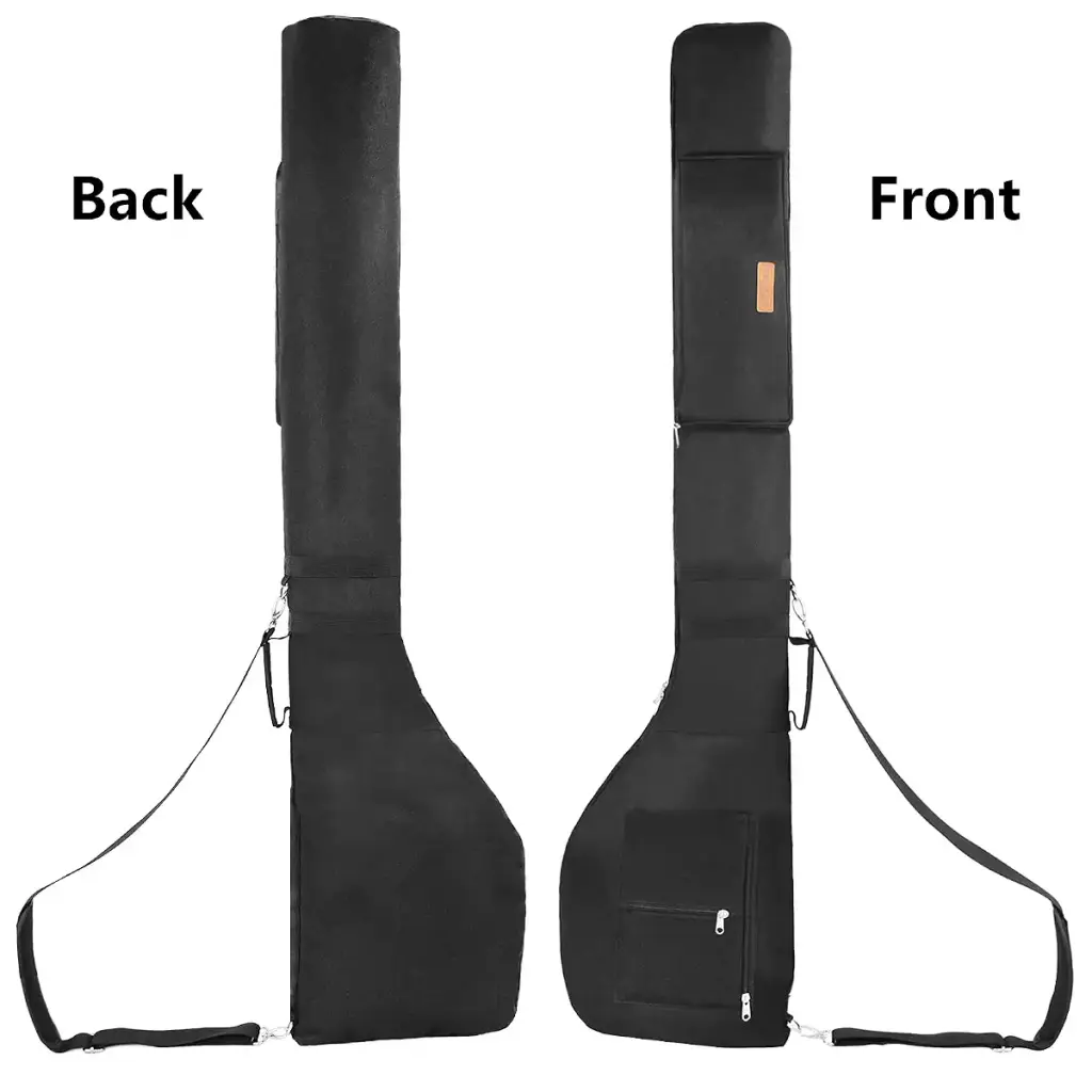 AKOZLIN Golf Carry Bag 8-10 Golf Clubs Lightweight Foldable Travel Golf Case with Strap — Golf