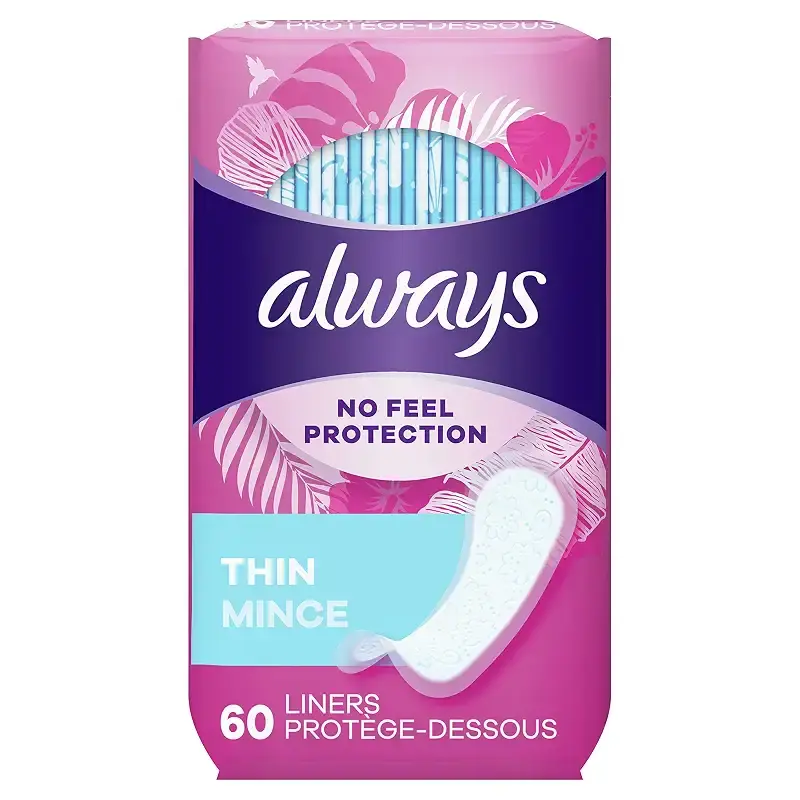 Always Thin Mince Wrapped 60 Count 60 Count (Pack of 1) — Always