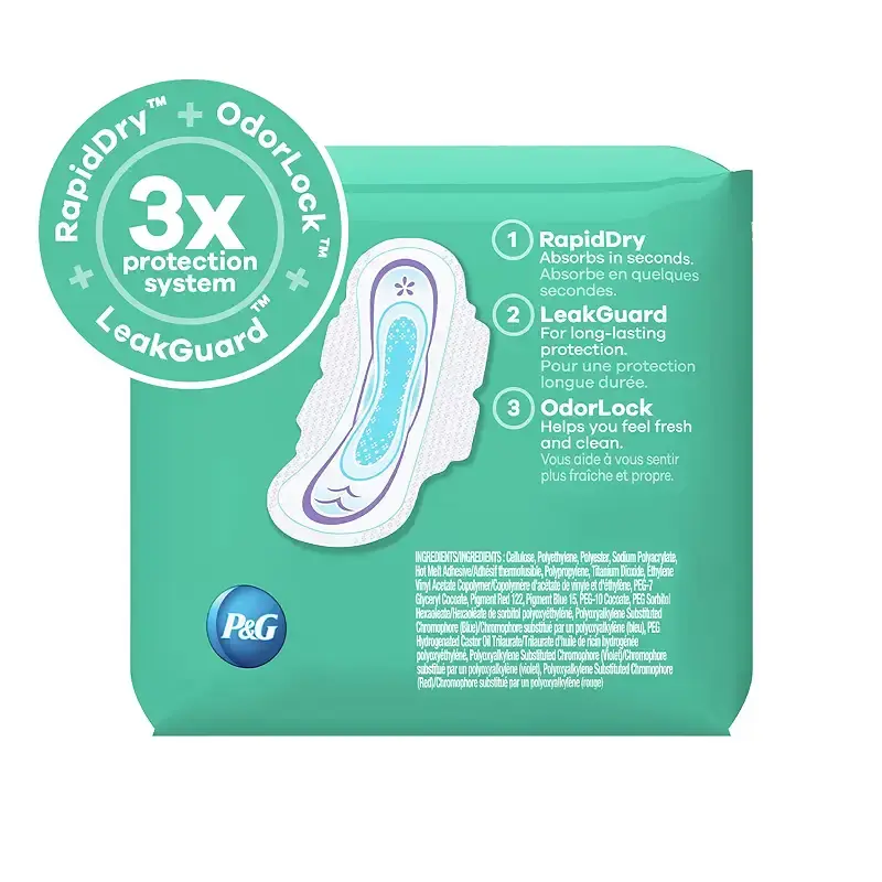 Always Ultra Thin Feminine Pads with Wings for Women Super Absorbency Unscented Size 2 — Always