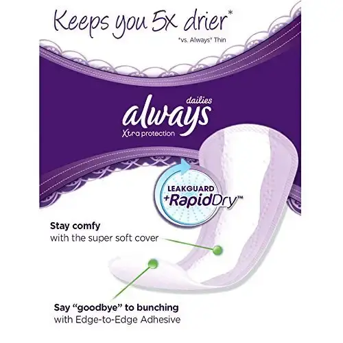Always Xtra Protection Pantiliners - 200 Count 200 Count (Pack of 1) — Always