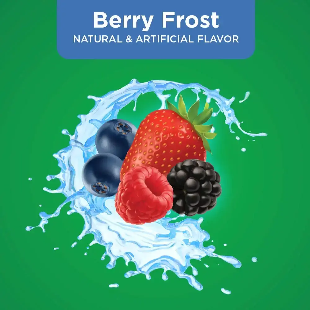 Amazon Basic Care Advantage Care Plus Electrolyte Solution, Berry Frost, Helps Prevent — Electrolytes