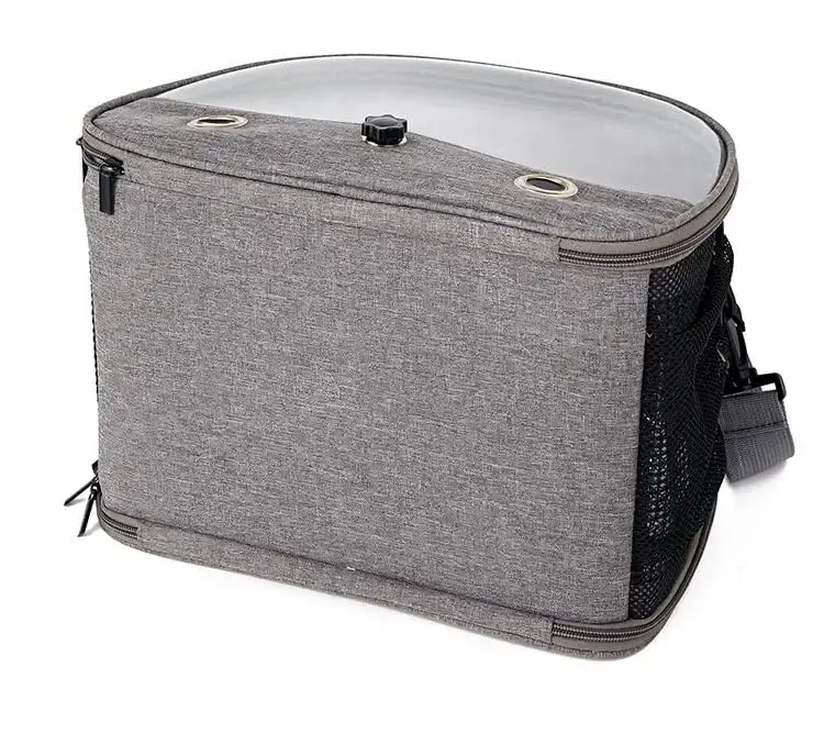 Ameurey Bird Carrier Small Bird Travel Carrier Cage with Stand Small Bird Cage for Travel — Pet