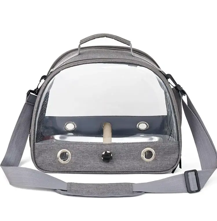 Ameurey Bird Carrier Small Bird Travel Carrier Cage with Stand Small Bird Cage for Travel — Pet
