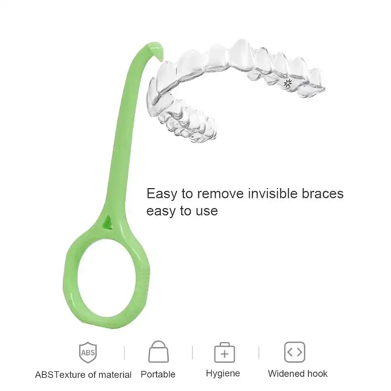 Angzhili 5 Pack Clear Aligner Removal Tool Remover for Invisible Brace Tooth Cleaning — Oral Care