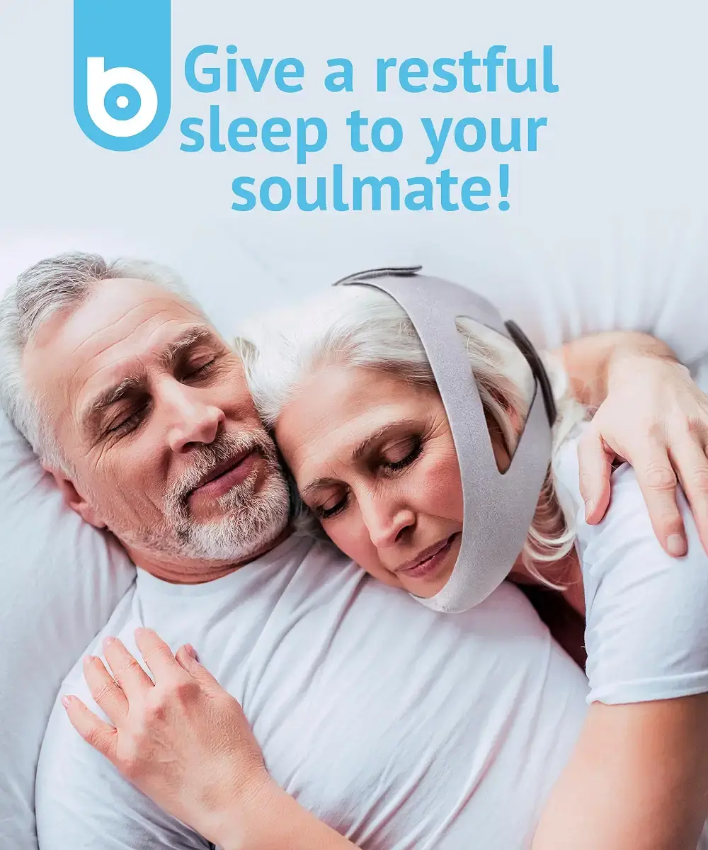 Anti Snoring Chin Strap - Adjustable Snore Stopping Device Face Mask Bandage Keeping — Sleep Wellness