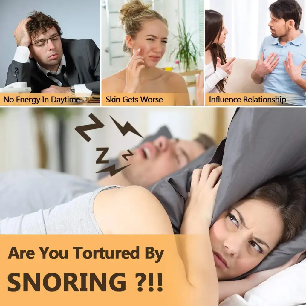 Anti Snoring Chin Strap Ajustable Stop Snoring Solution for Men and Women, Anti Snoring — Sleep Wellness