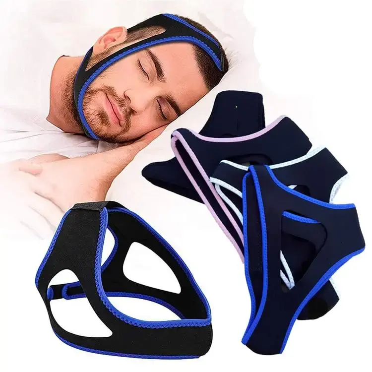 Anti Snoring Chin Strap Devices Solution Sleep Apnea Devices Stop Snoring Mouth Guard — Sleep Wellness