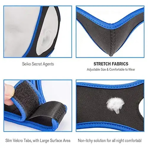 Anti Snoring Chin Strap Devices Solution Sleep Apnea Devices Stop Snoring Mouth Guard — Sleep Wellness