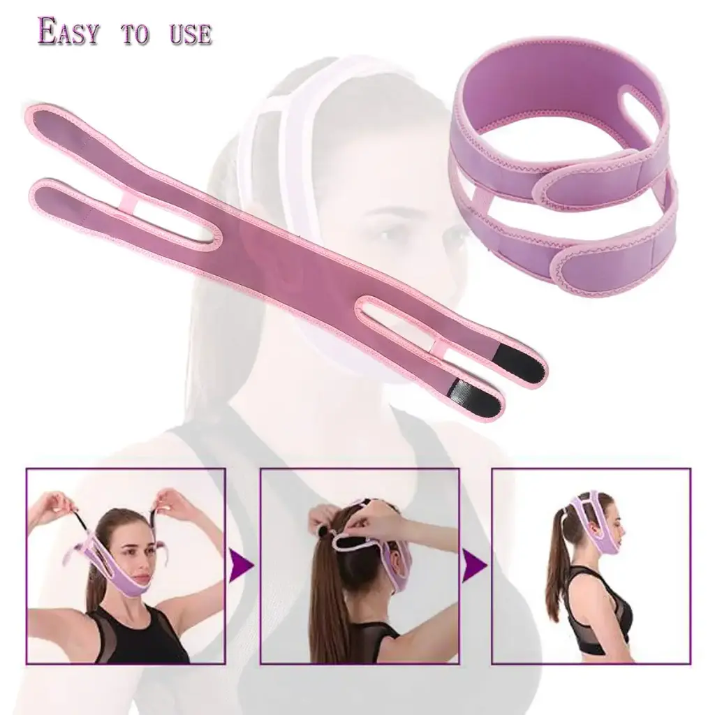 Anti Snoring Chin Strap Jaw Support Strap Adjustable Comfortable Chin Straps Anti snoring — Sleep Wellness