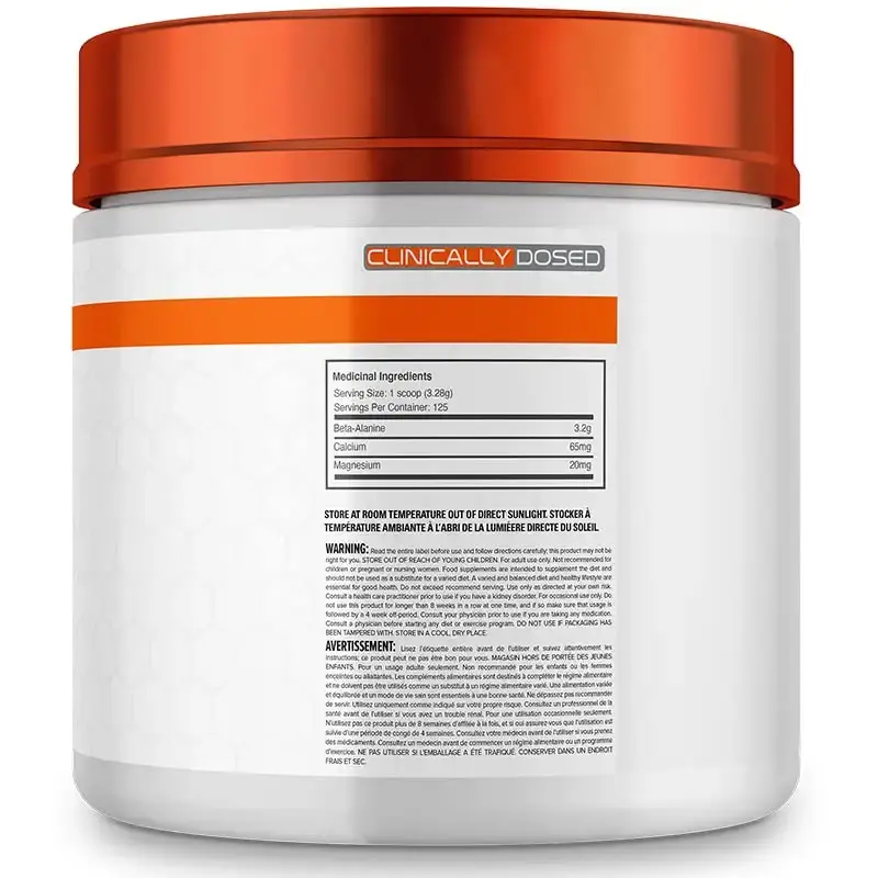 Ballistic Supps - Beta Alanine - 400 Grams — Sports Nutrition