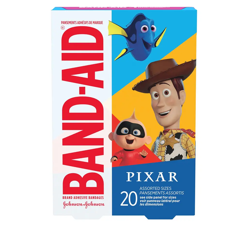 Band-Aid Bandages Disney/Pixar Mashup Characters Assorted 20 ct 20 Count