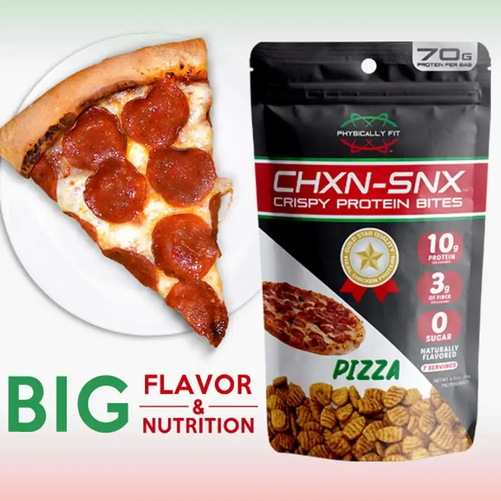 Barn Dad Nutrition, Crispy Protein Bites Pizza Flavor 7 Servings 70 Grams of Protein Per — Sports Nutrition