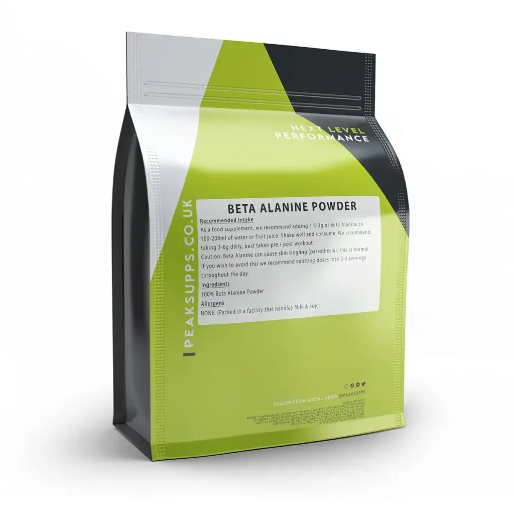 Beta Alanine Powder 100g | Pure Pre Workout Amino Acid — Powder