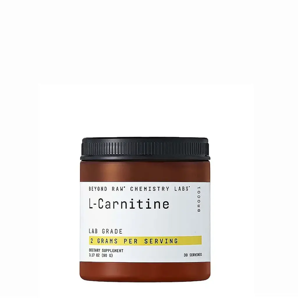 Beyond Raw Chemistry Labs L-Carnitine Powder | Fuels Exercise and Supports Recovery | 30 Servings 3.17 Ounce (Pack of 1)