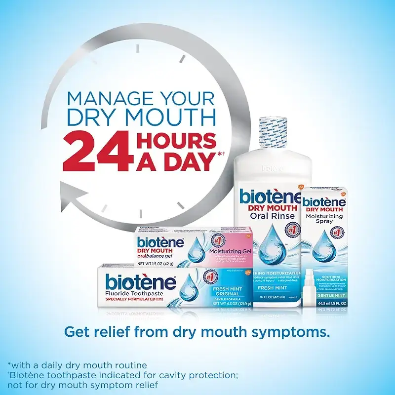 biot ne Dry Mouth Moisturizing Spray 44ml — Oral Care