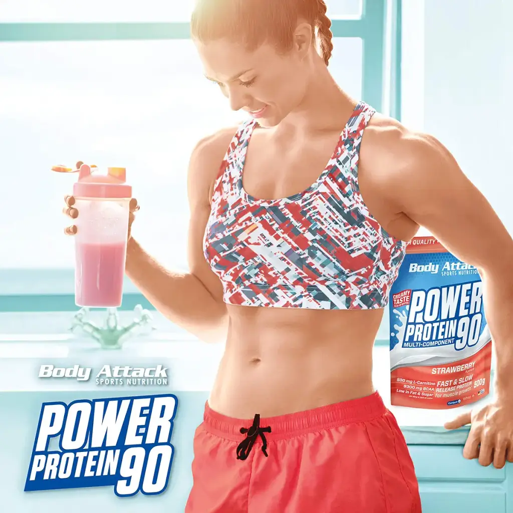 Body Attack Power Protein 90 - Chocolate - 500g bag - multi -component protein powder — Sports Nutrition
