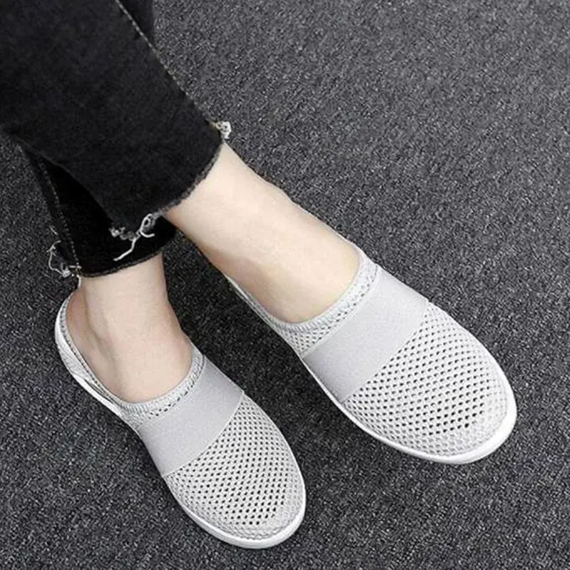 Bonseor Air Cushion Slip-On Walking Shoes Orthopedic Diabetic Walking Shoes Breathable — Body Support
