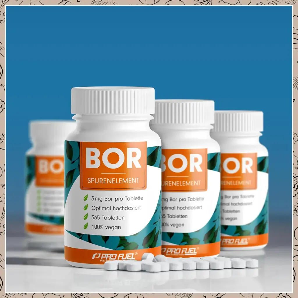 BOR tablets 365x with 3 mg boron made of high -quality borax (sodium borate) - optimally — Tablets
