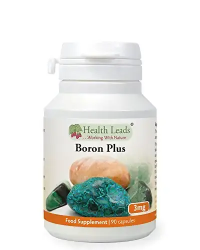 Boron Plus 3mg x 90 Capsules (No Magnesium Stearate)