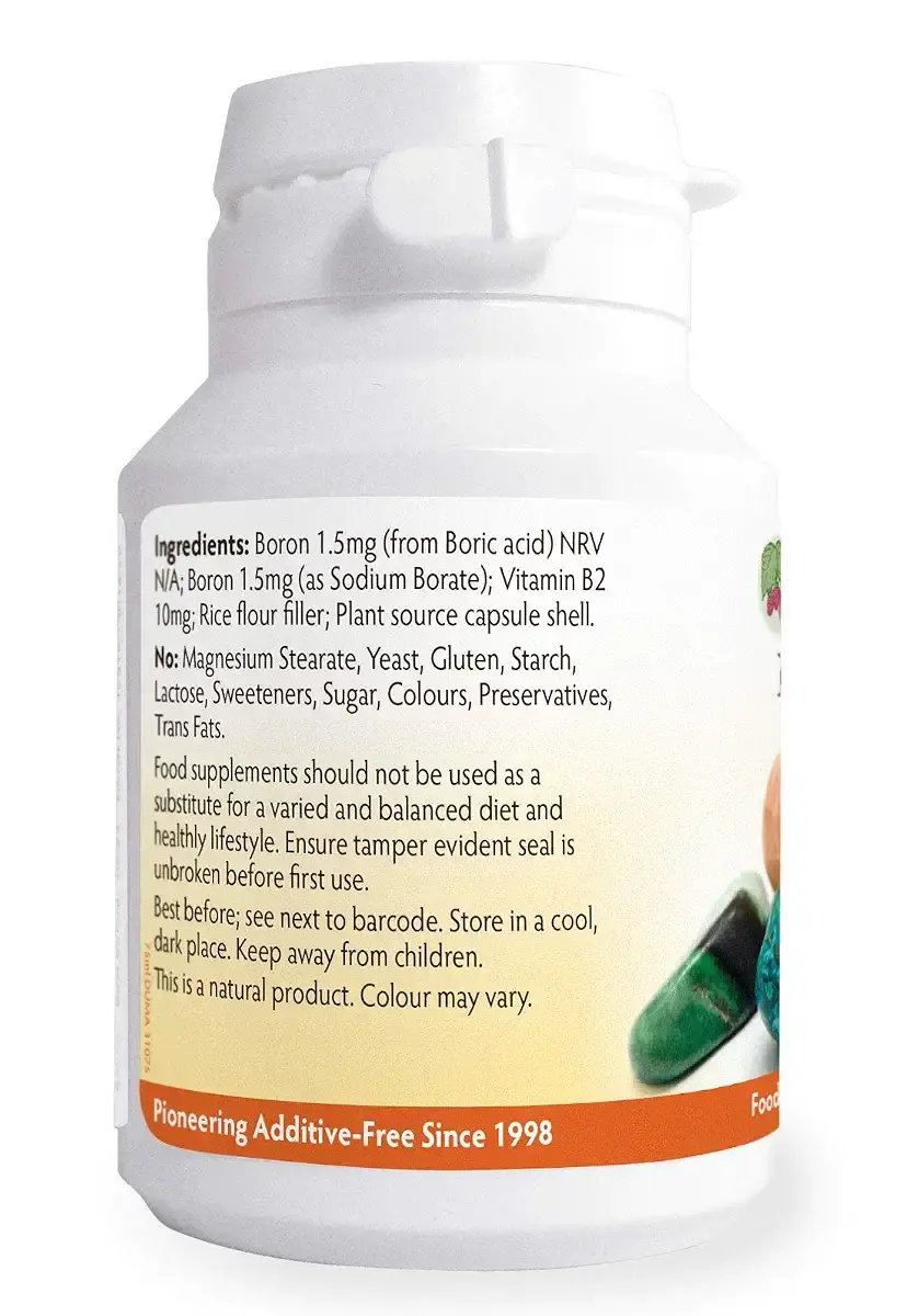 Boron Plus 3mg x 90 Capsules (No Magnesium Stearate) — Health Leads ...Working With Nature