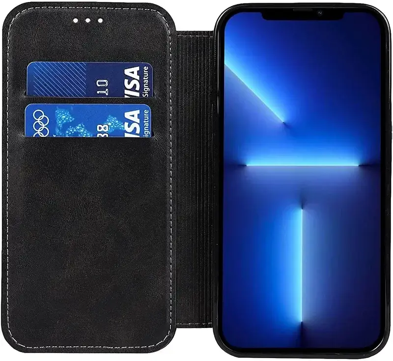 BRART Wallet Case for iPhone 13/13 Pro/13 Pro Max PU Leather Magnetic Protective Flip — Oral Care
