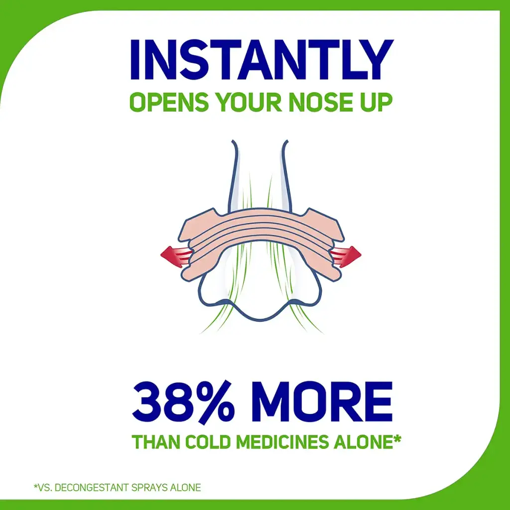Breathe Right Extra Strength Clear Drug-Free Nasal Strips for Congestion Relief 26 Count — Sleep Wellness