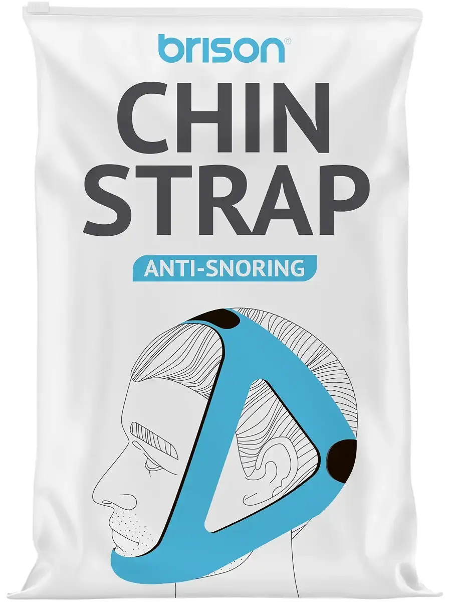 BRISON Anti Snoring Chin Strap - Adjustable Snore Stopping Device Face Mask Bandage — Sleep Wellness