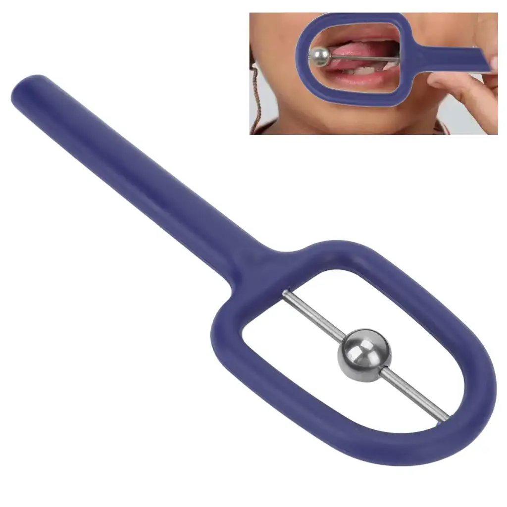Brrnoo tongue-tip exercise device tongue-tip exercise device alloy tongue training device — Brrnoo