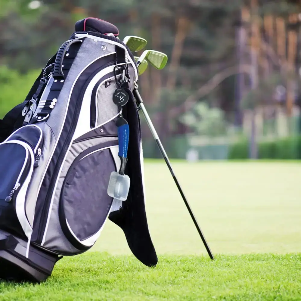 BUDDYBIRDIE Retractable Golf Club Brush | Oversize Double Brush & Ergonomic Grip & — BUDDYBIRDIE