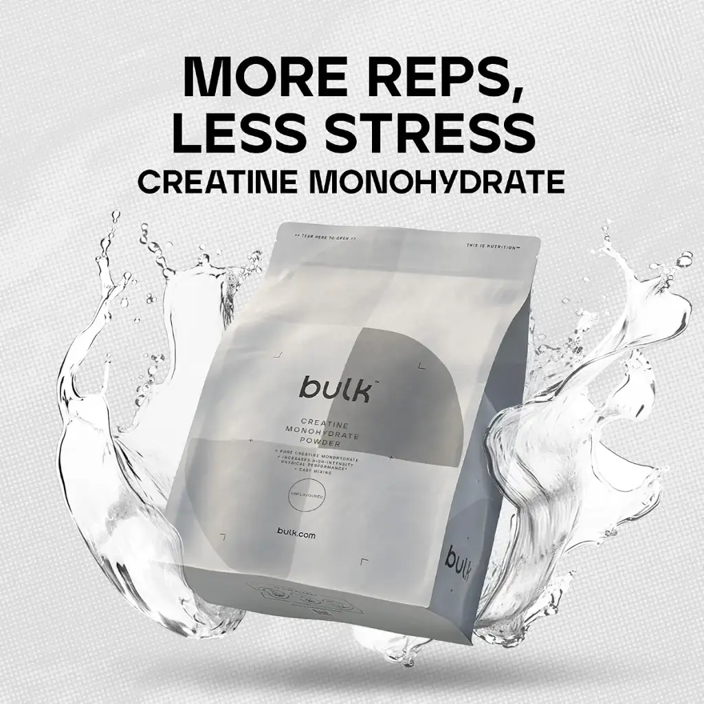 Bulk Creatine Monohydrate Powder Unflavoured 100 g 10 Servings (Pack of 1) — 100 g