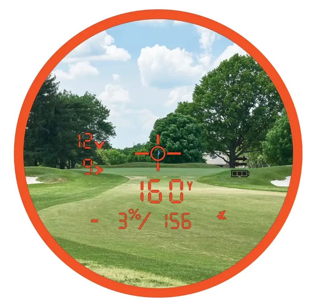 Bushnell Golf Pro X3 Golf Laser Rangefinder, Waterproof, Slope + Elements Compensation — Golf