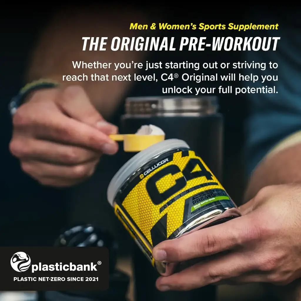 C4 Original Beta Alanine Sports Nutrition Bulk Pre Workout Powder for Men & Women | Best — Powder