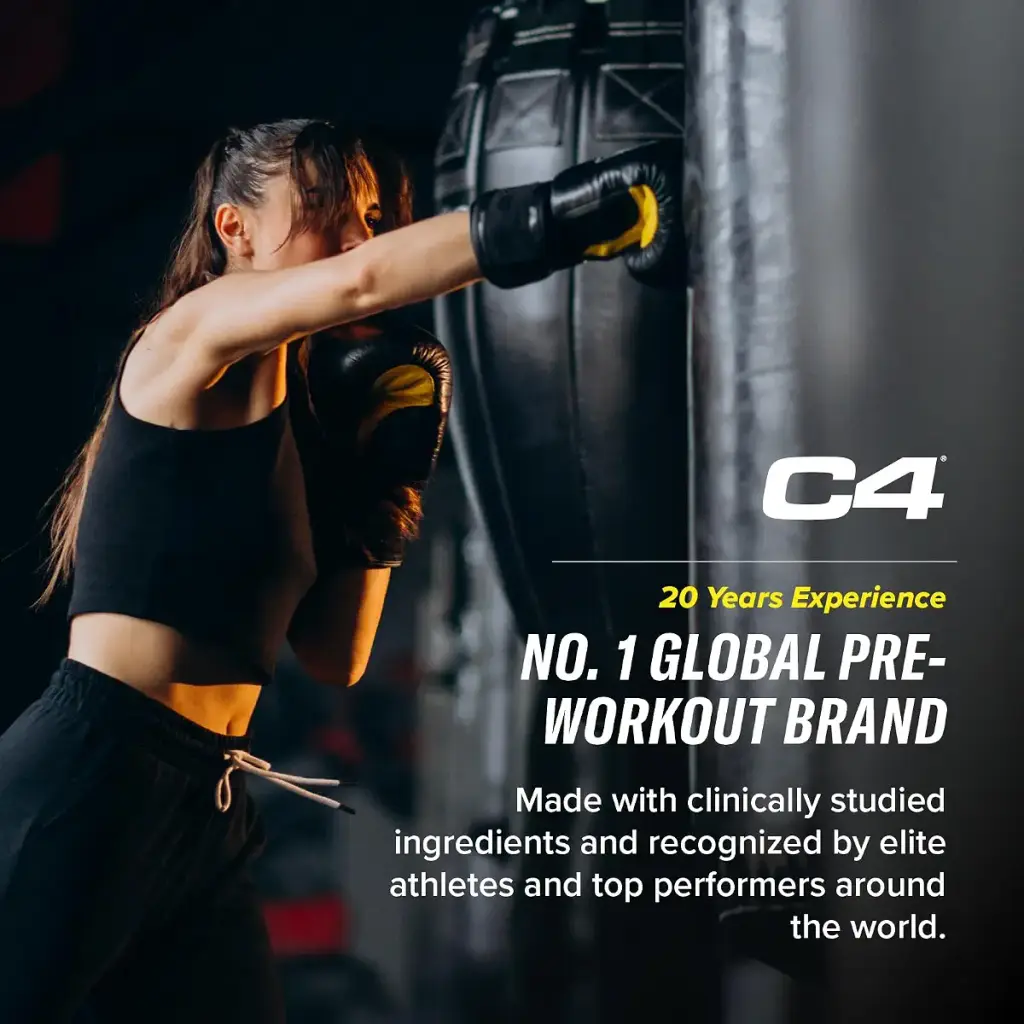 C4 Original Beta Alanine Sports Nutrition Bulk Pre Workout Powder for Men & Women | Best — Powder