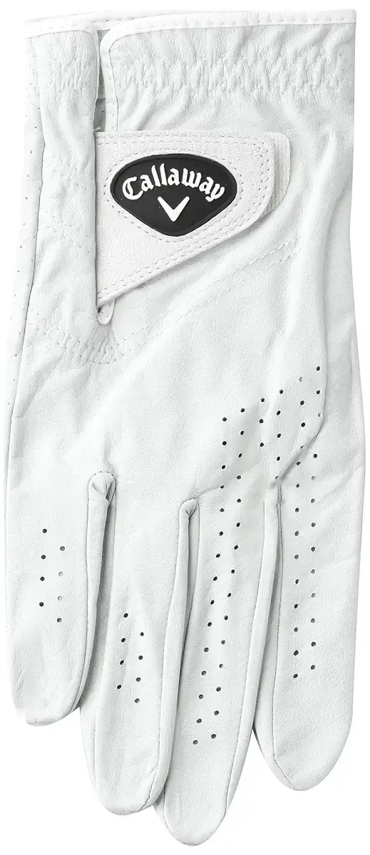 Callaway Dawn Patrol Glove Men's Standard Large White Worn on Left Hand