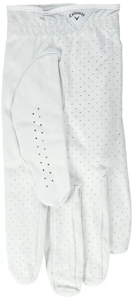 Callaway Dawn Patrol Glove Men's Standard Large White Worn on Left Hand — Callaway