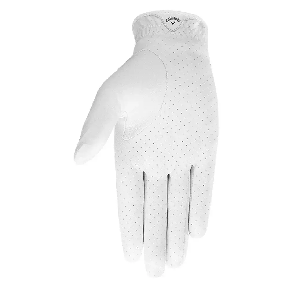 Callaway Dawn Patrol Glove Men's Standard Large White Worn on Left Hand — Callaway