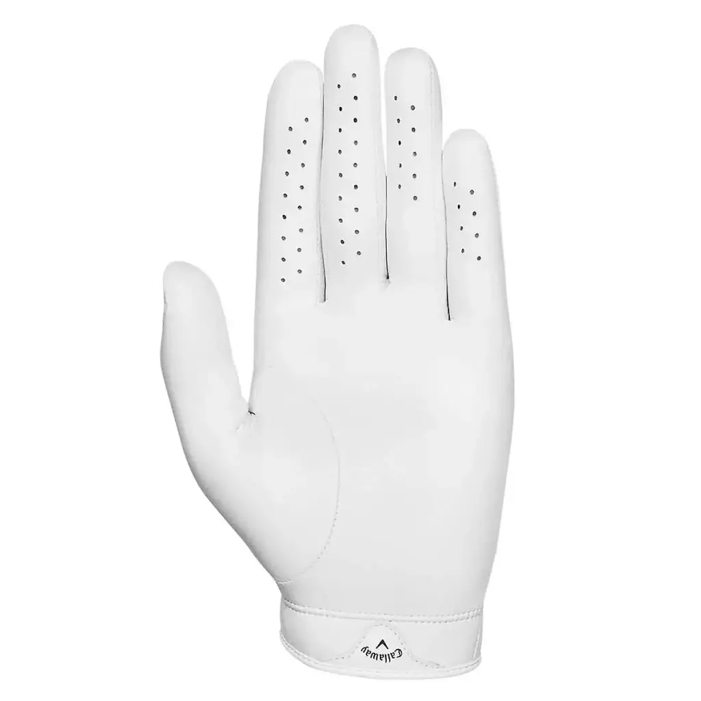 Callaway Golf 2022 Tour Authentic Glove Standard Large White Worn on Left Hand — Golf