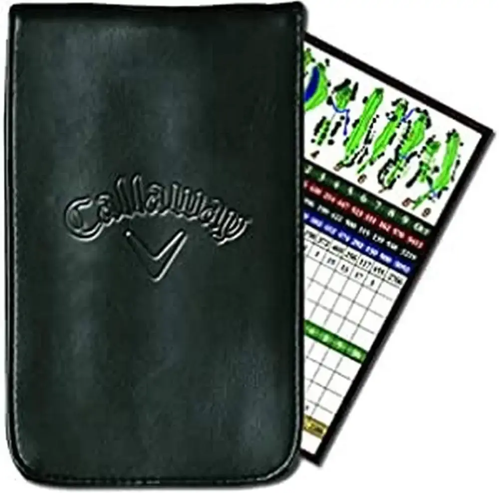 Callaway Leather Golf Scorecard Holder