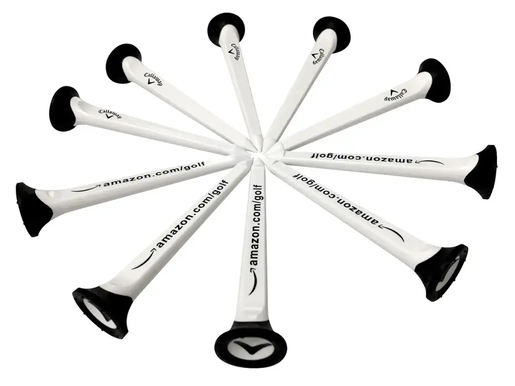 Callaway Par-Tee Plastic Golf Tees, 10 Pack — Callaway